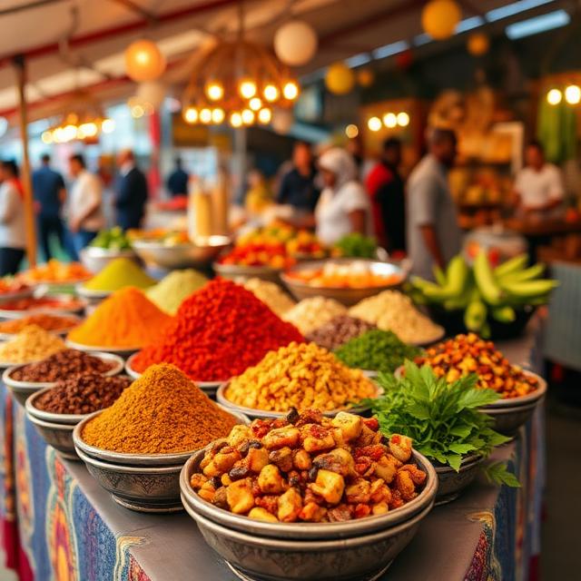 Gastronomie africaine au festival